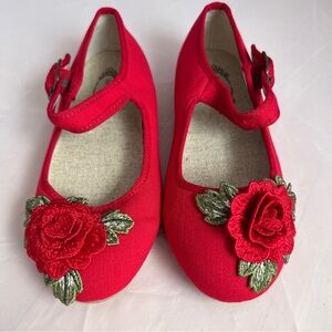 Joyfolie lola Mary Jane red flats new size 11